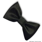 Czarna muszka dla niemowlaka - elegancki dodatek dla małego chłopca