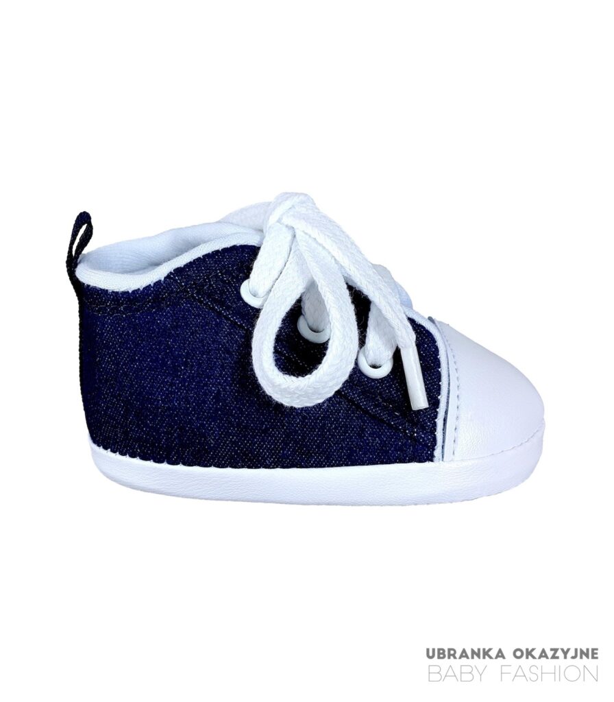 Trampki Granatowe New