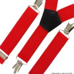 Czerwone szelki dla dziecka od 3 lat