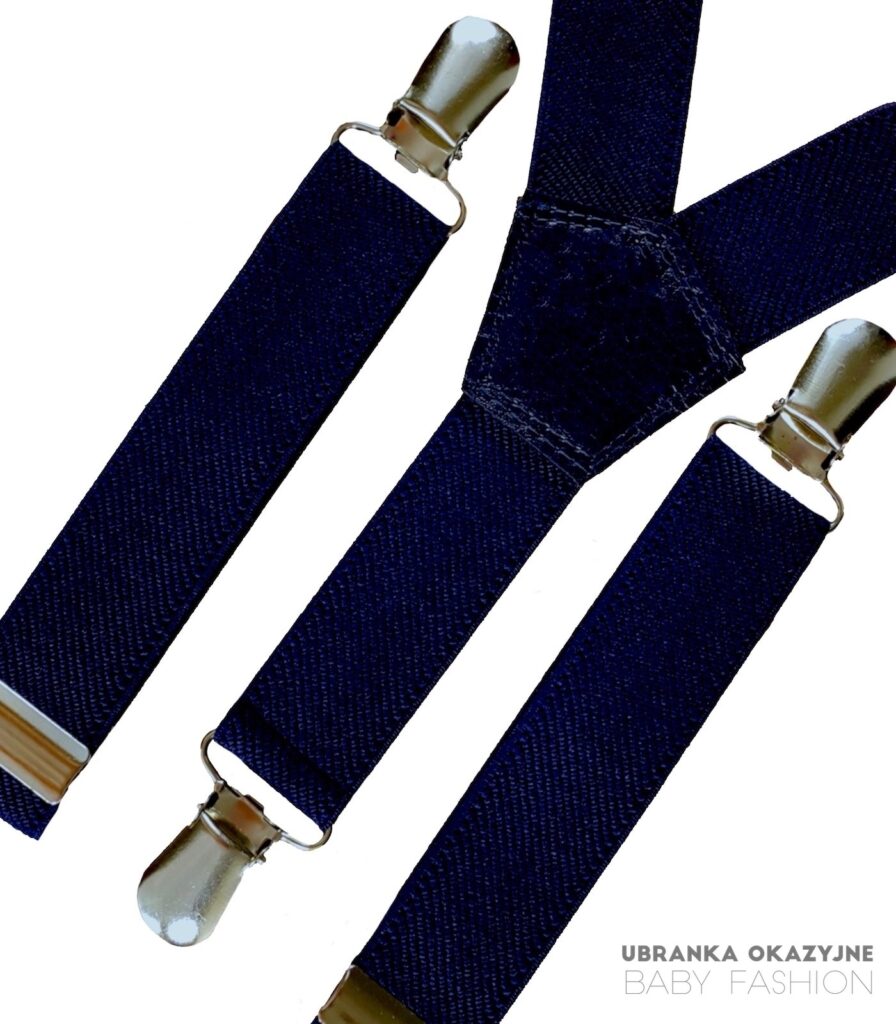 Granatowe szelki dla dziecka od 3 lat