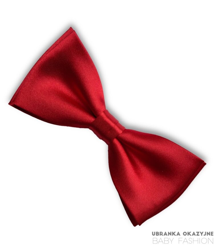 Muszka czerwona dla chłopca