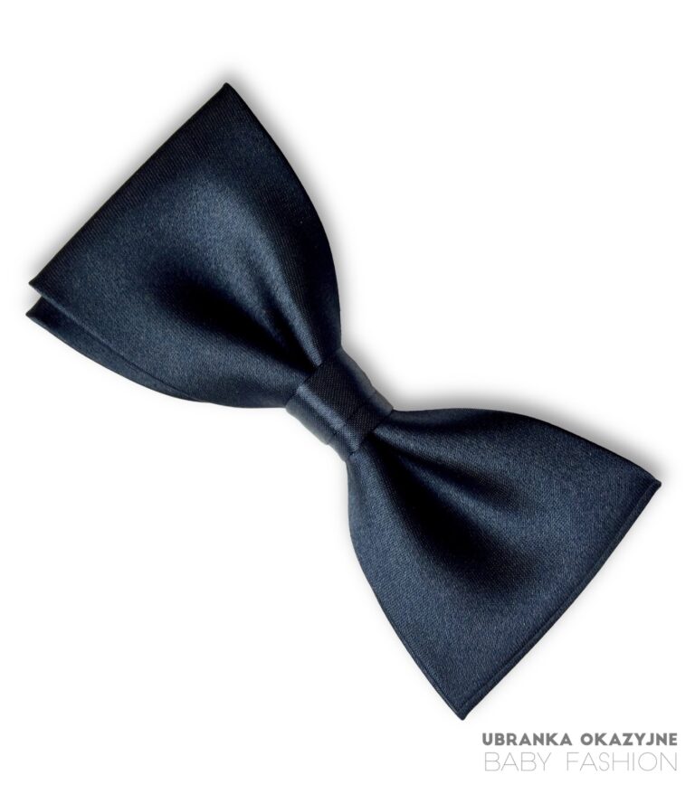 Muszka granatowa dla chłopca