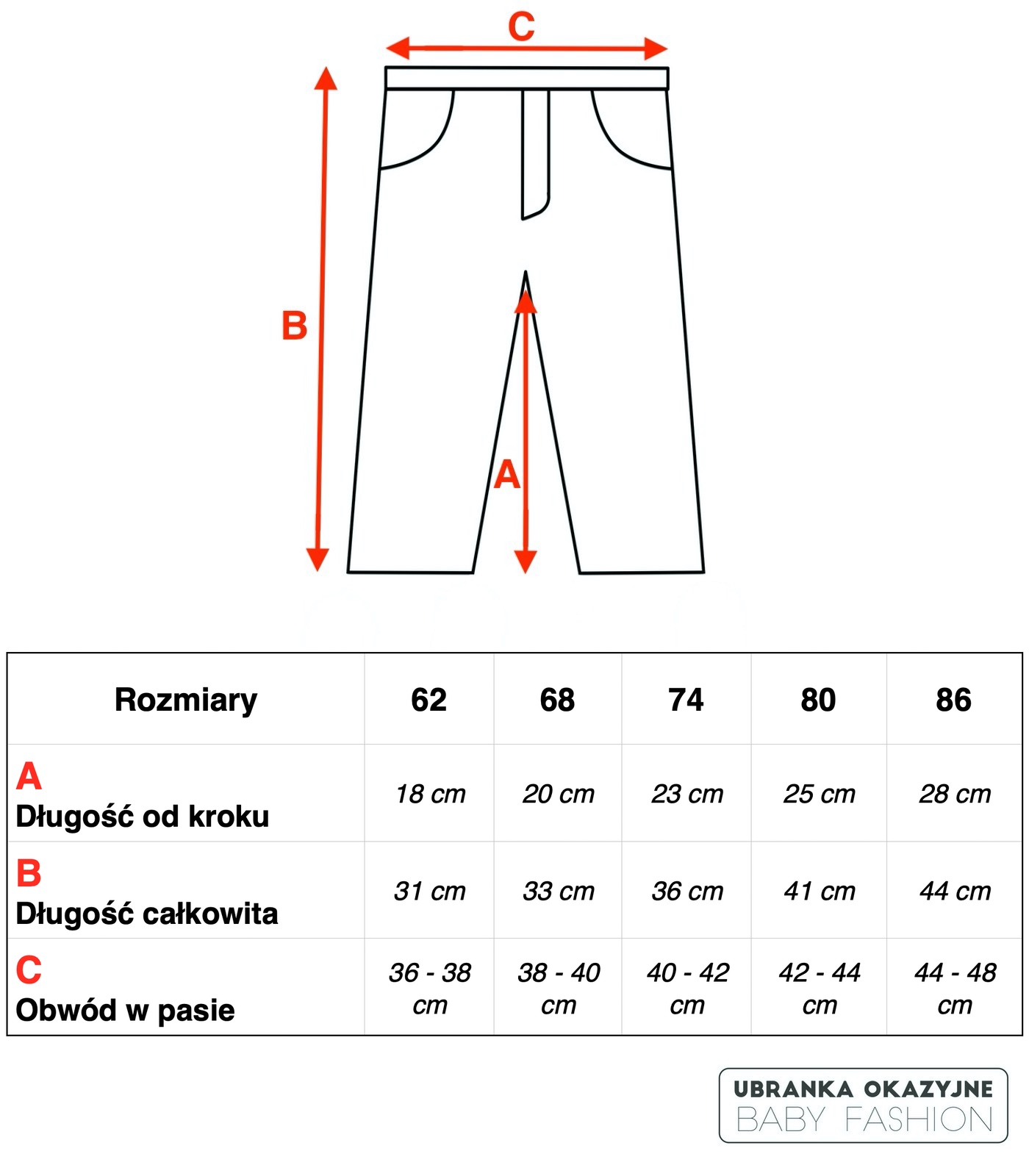 SPODNIE Ania granatowe 476