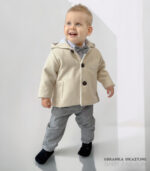 Beżowa kurtka dla dziecka