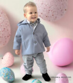 Szara kurtka dla dziecka