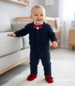 Zestaw Daniel Granatowy klasyczny