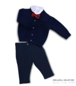 Zestaw Daniel Granatowy klasyczny