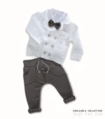 Zestaw Emilian Biało-Szary