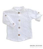 Koszula muślinowa długi rękaw