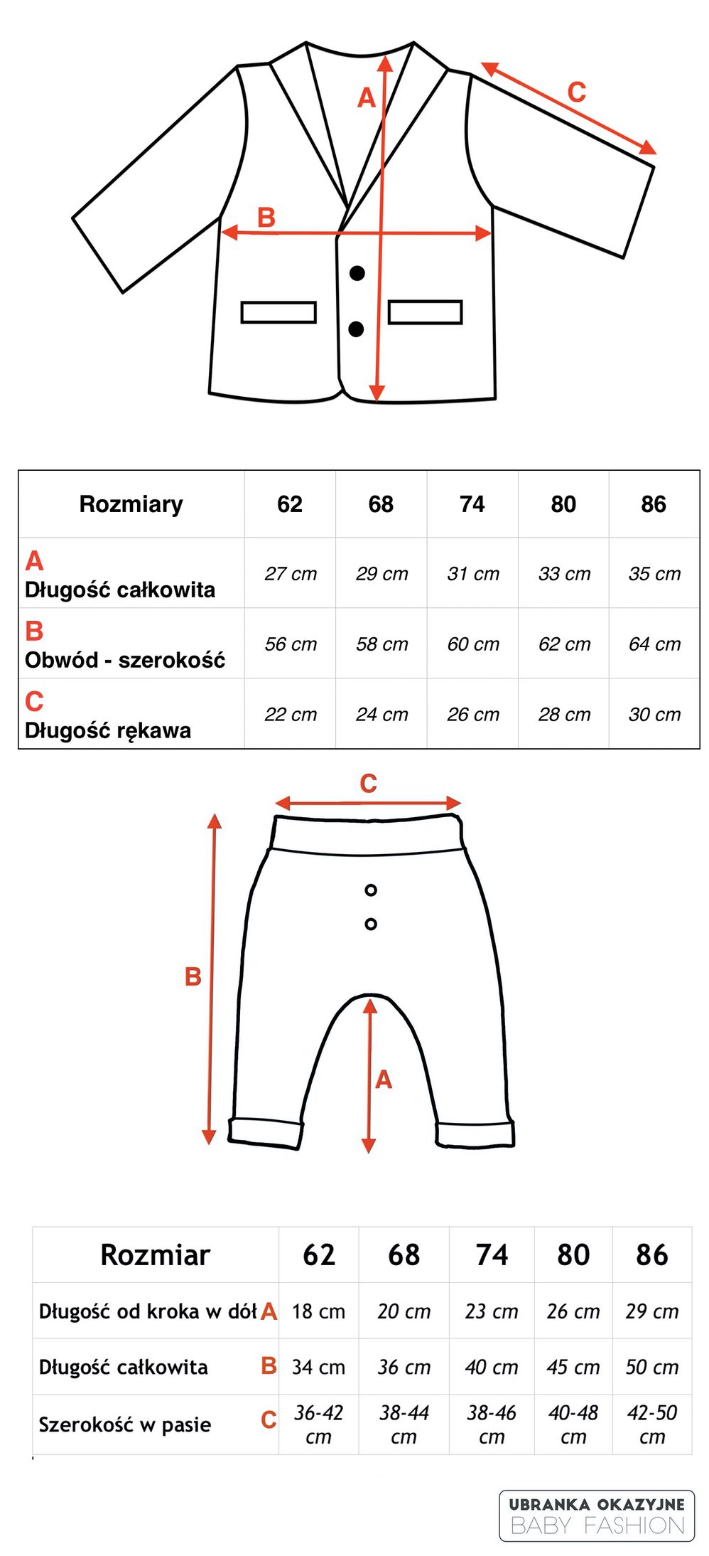 Garnitur bawelniany tabela dfc