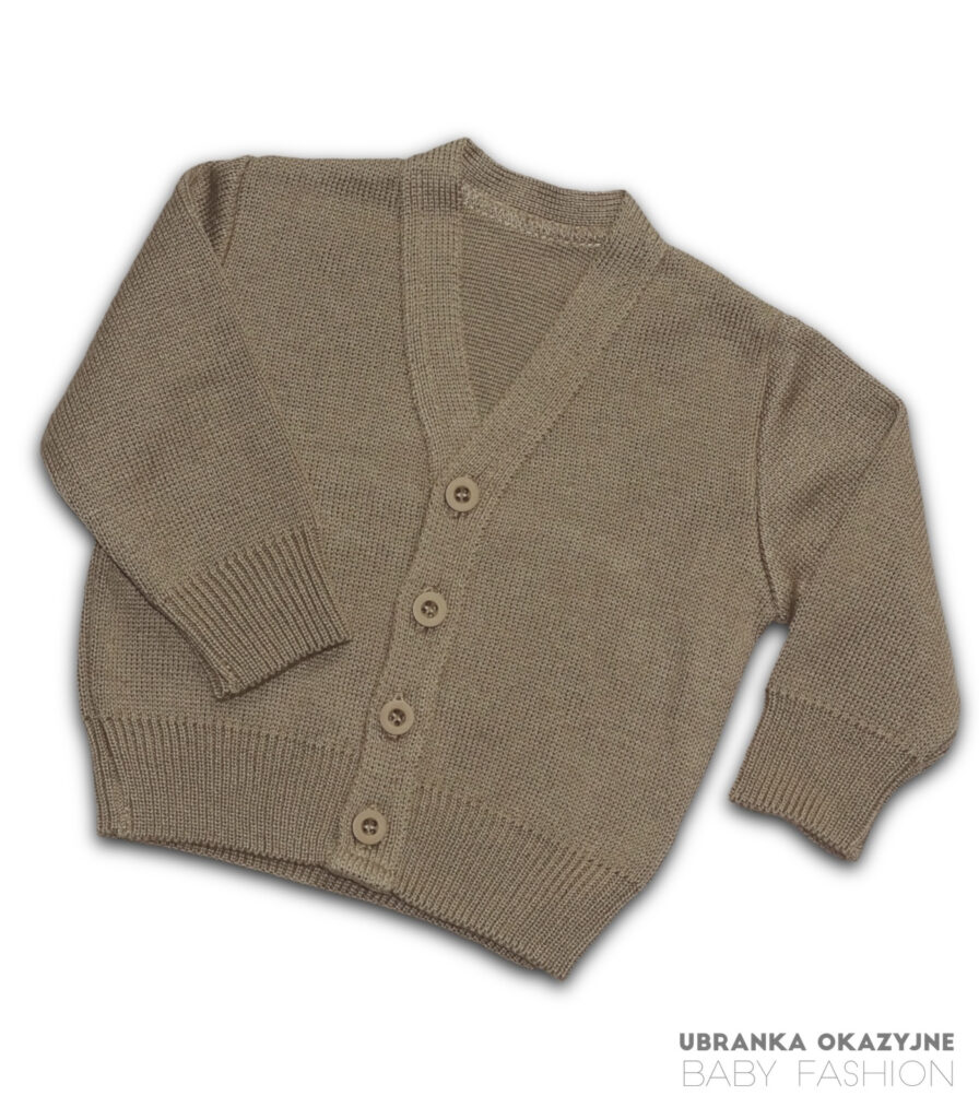 Sweterek brązowy