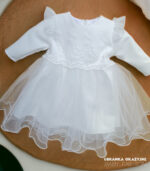 Sukienka do chrztu Diana biała