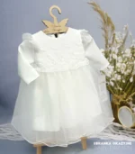 Sukienka ecru winogronka