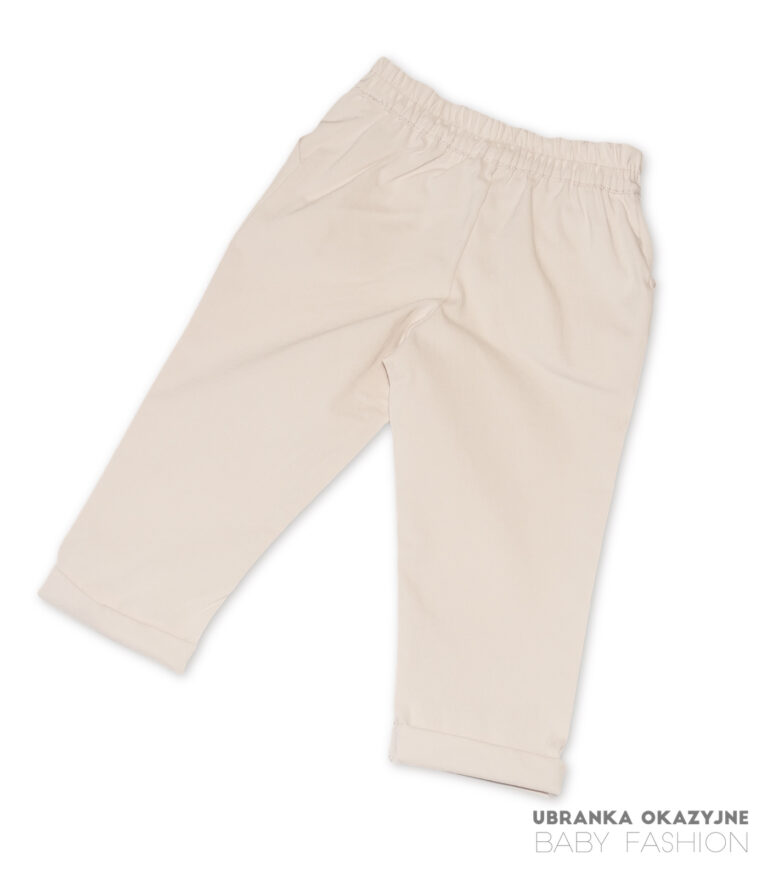 Spodnie Beżowe dla niemowlaka