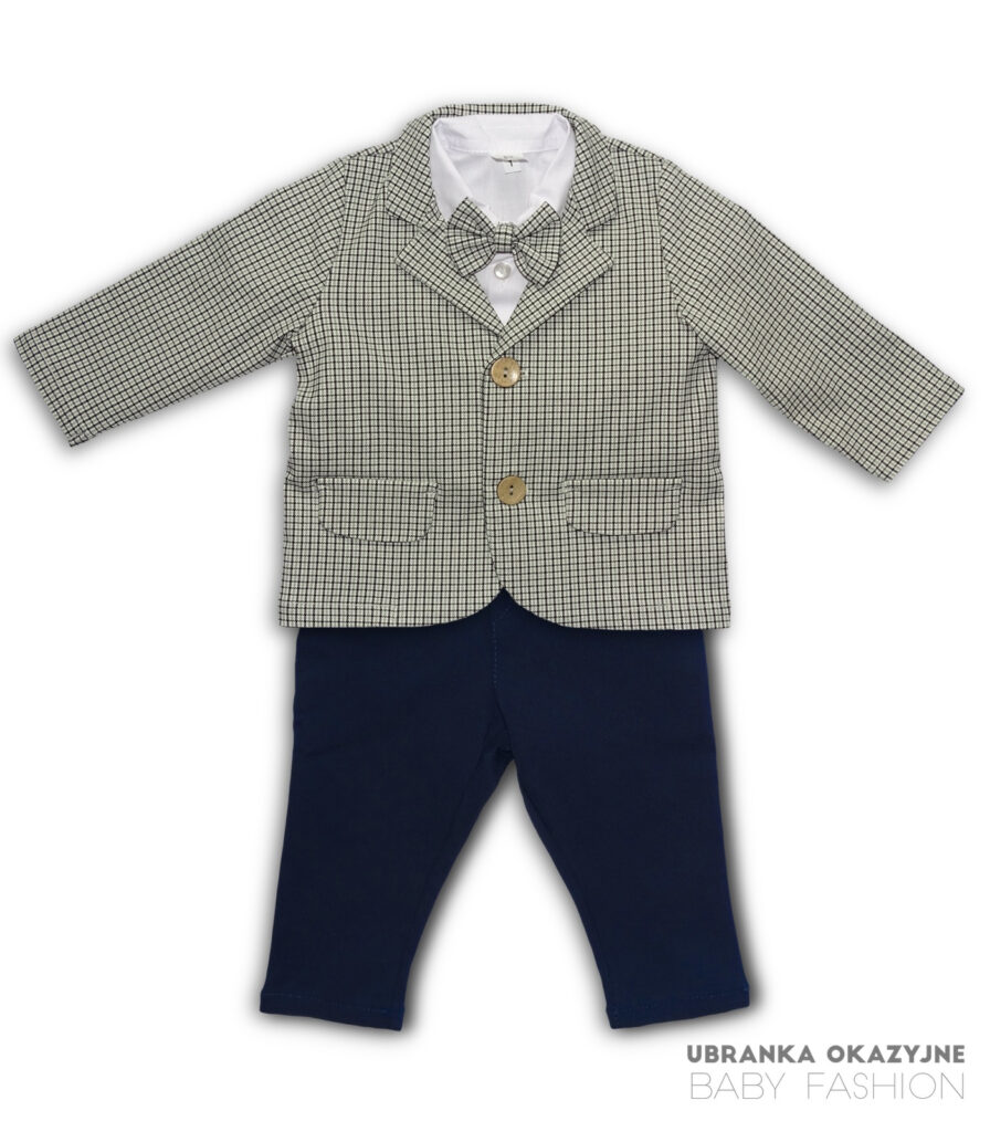 Elegancki garniturek do chrztu - Denis I