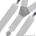 Szare szelki chłopięce do chrztu lub na roczek.