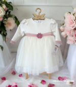 Sukienka do chrztu Violetta Ecru