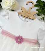 Sukienka do chrztu Violetta Ecru