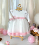 Sukienka do chrztu Violetta Biała