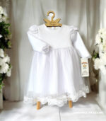 Sukienka do chrztu Nadia biała
