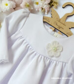 Sukienka do chrztu Lukrecja z długim rękawem