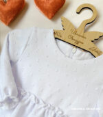 Sukienka do chrztu biała Klementynka