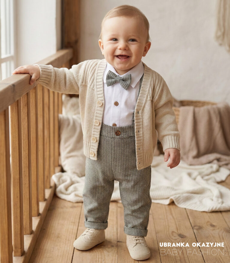 Zestaw chłopięcy Denis II ze sweterkiem