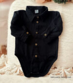 Koszulo-Body muślinowe czarne