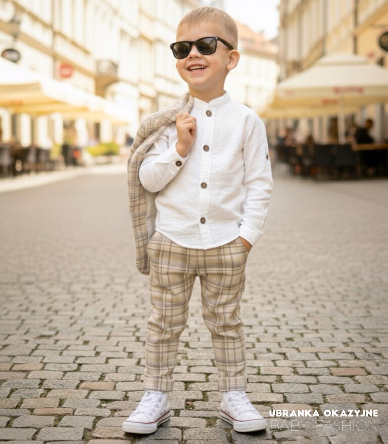 Garniturek dla chłopca Kajetan