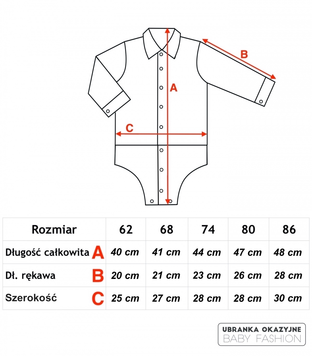 Czarne koszulobody 62b