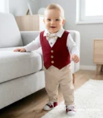 Zestaw chłopięcy Iwo z kamizelką