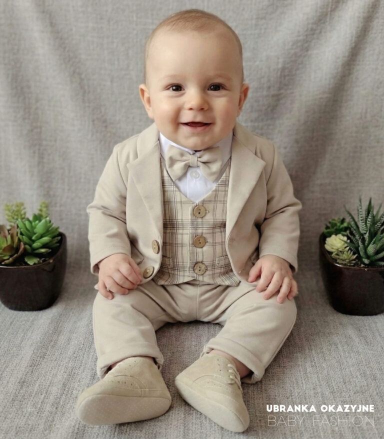 Garniturek Natanek z kamizelką