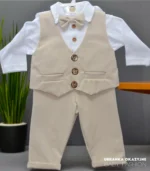 Zestaw chłopięcy Kornel z kamizelką - obrazek 3