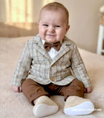 Ubranko do chrztu - Garniturek Borysek